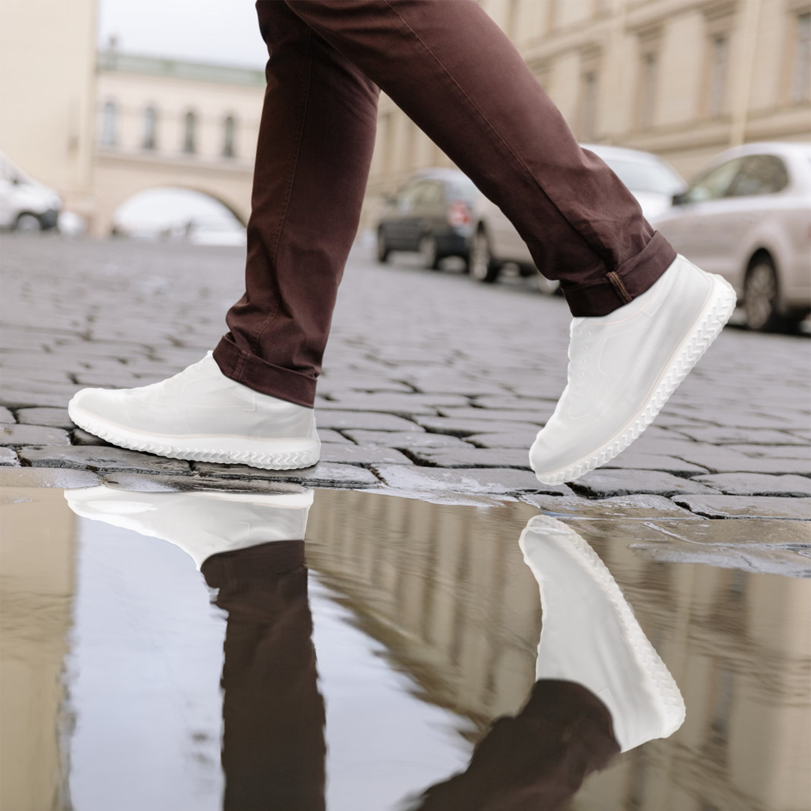 Sneaker Protector - 2 Pasang Pelindung Sepatu Anti Air