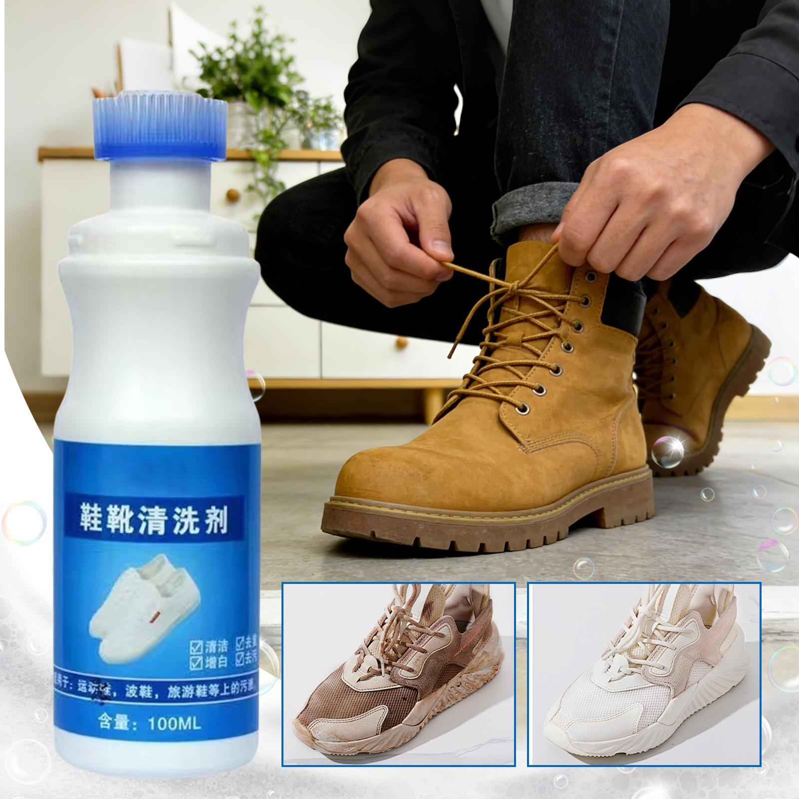 Pembersih Sepatu Putih 100ml B - Sneaker Care Spray ulasan dan harga