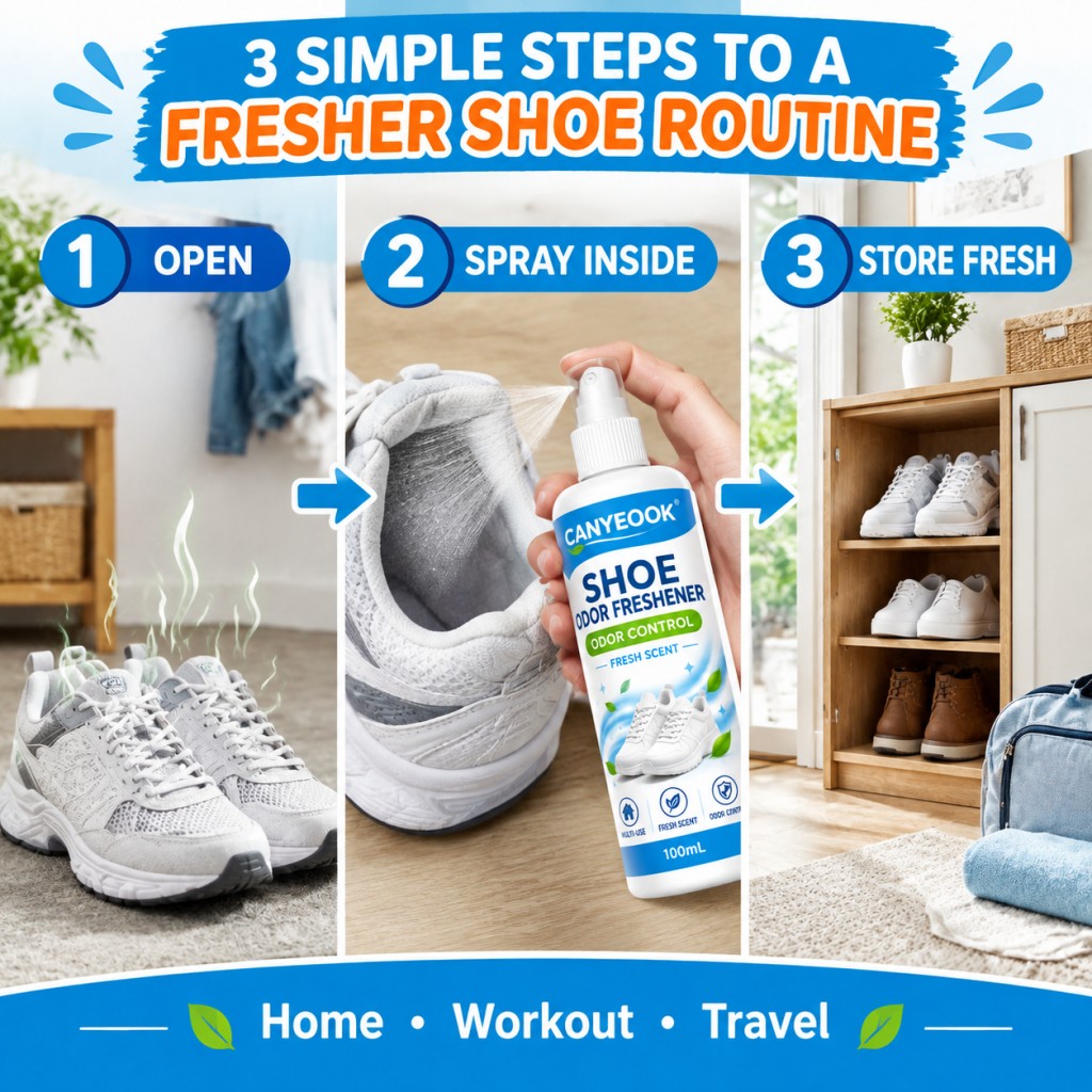 CANYEOOK Semprotan Penghilang  - Sneaker Care Spray ulasan dan harga