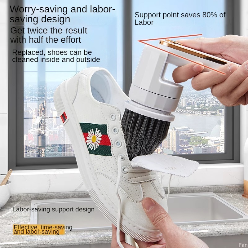 Sikat pembersih listrik gengga - Shoe Cleaning Brush ulasan dan harga