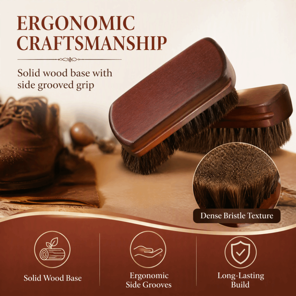 Sikat Poles Sepatu dengan Gaga - Leather Shoe Polish ulasan dan harga